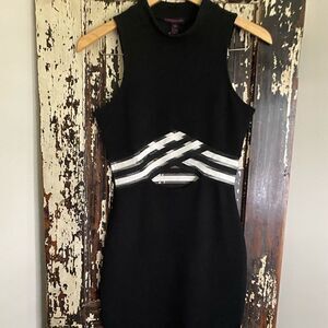 NWT  Material Girl bodycon silhouette dress.
